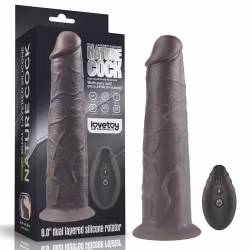 Dual Layered Silicone Rotator Brown
