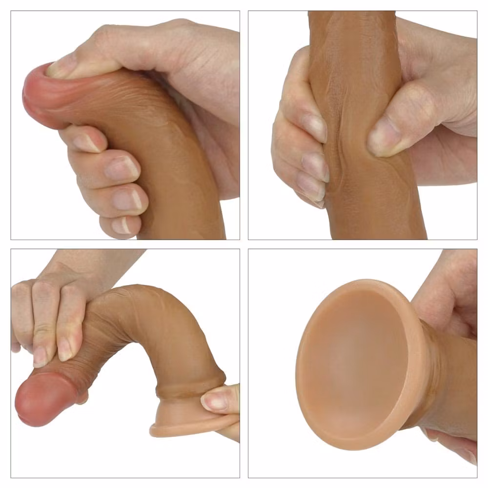 Dual layered Platinum Silicone Cock