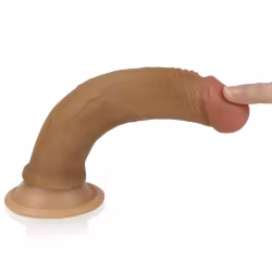 Dual layered Platinum Silicone Cock