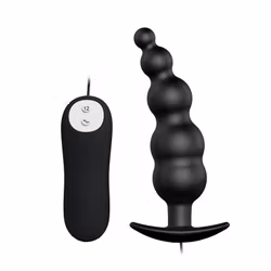 Anal Bubble Plug Vibrating