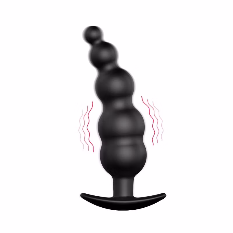 Anal Bubble Plug Vibrating