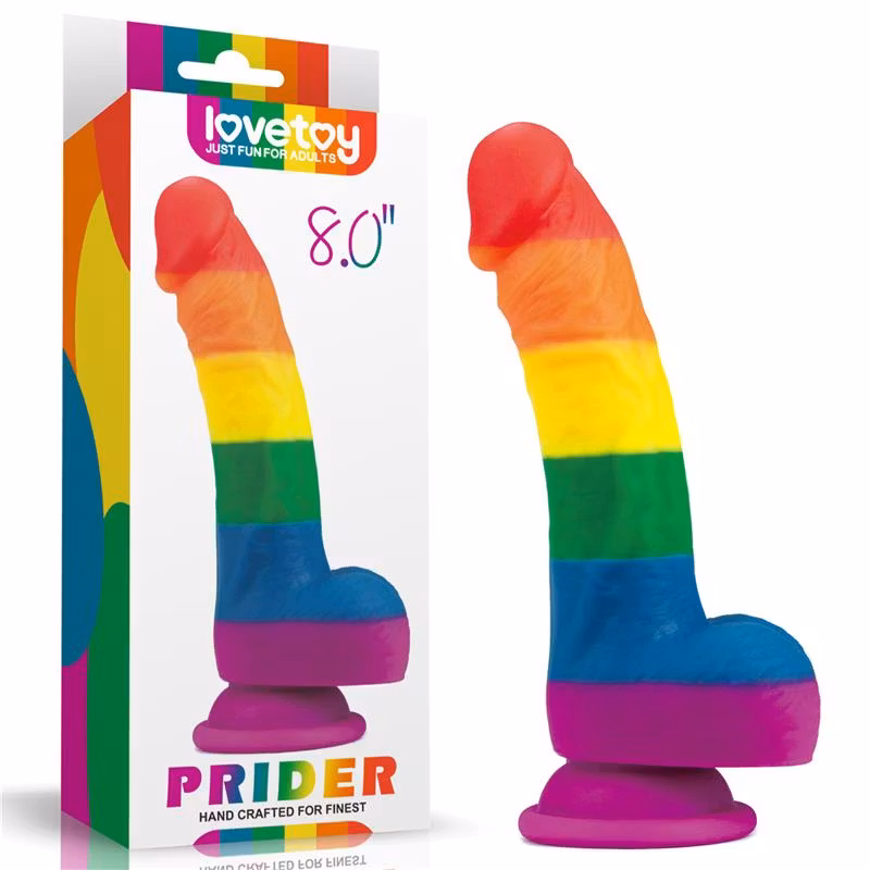 Dildo Prider 8 Inch Liquid Silicone