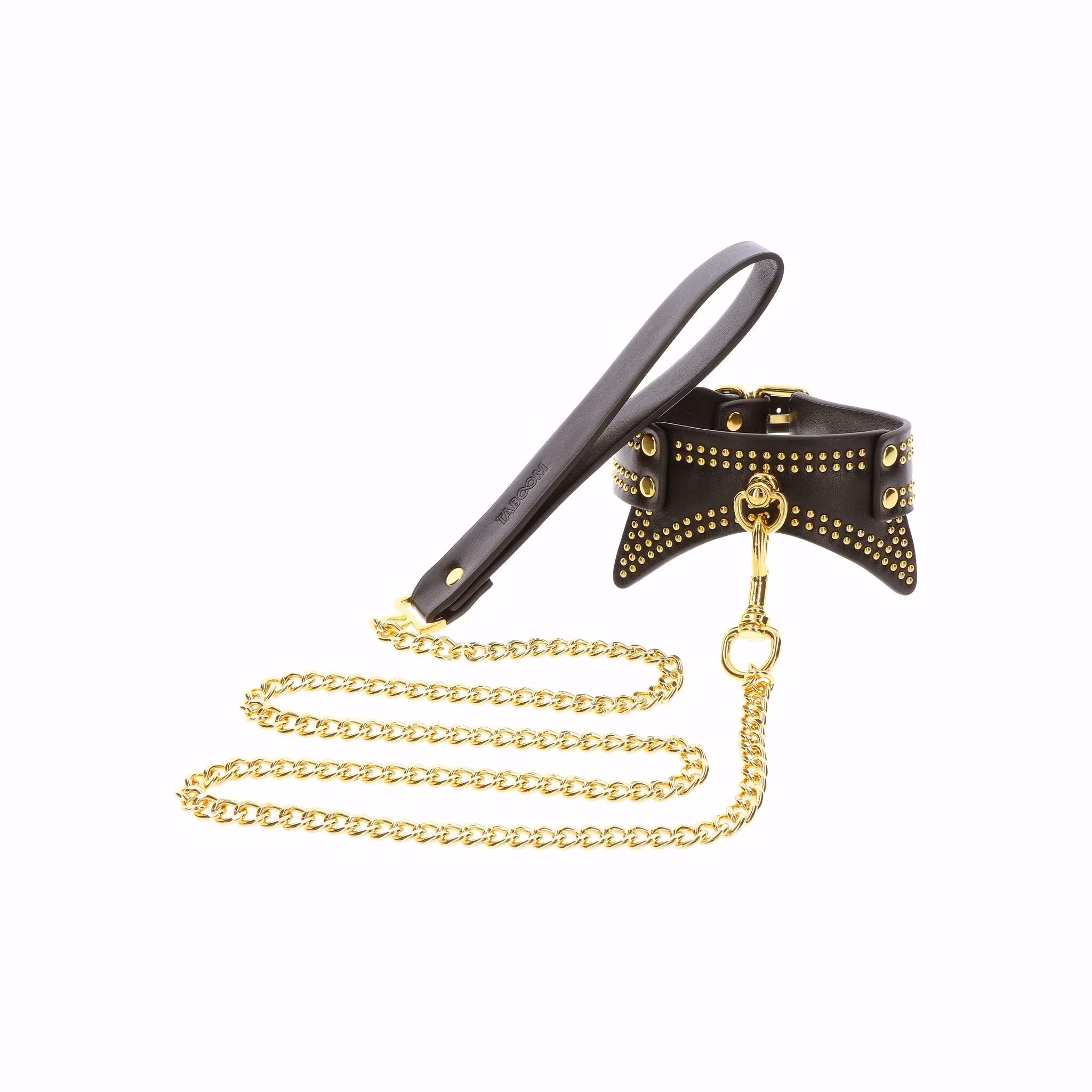 Taboom Vogue Studdes Collar And Leash