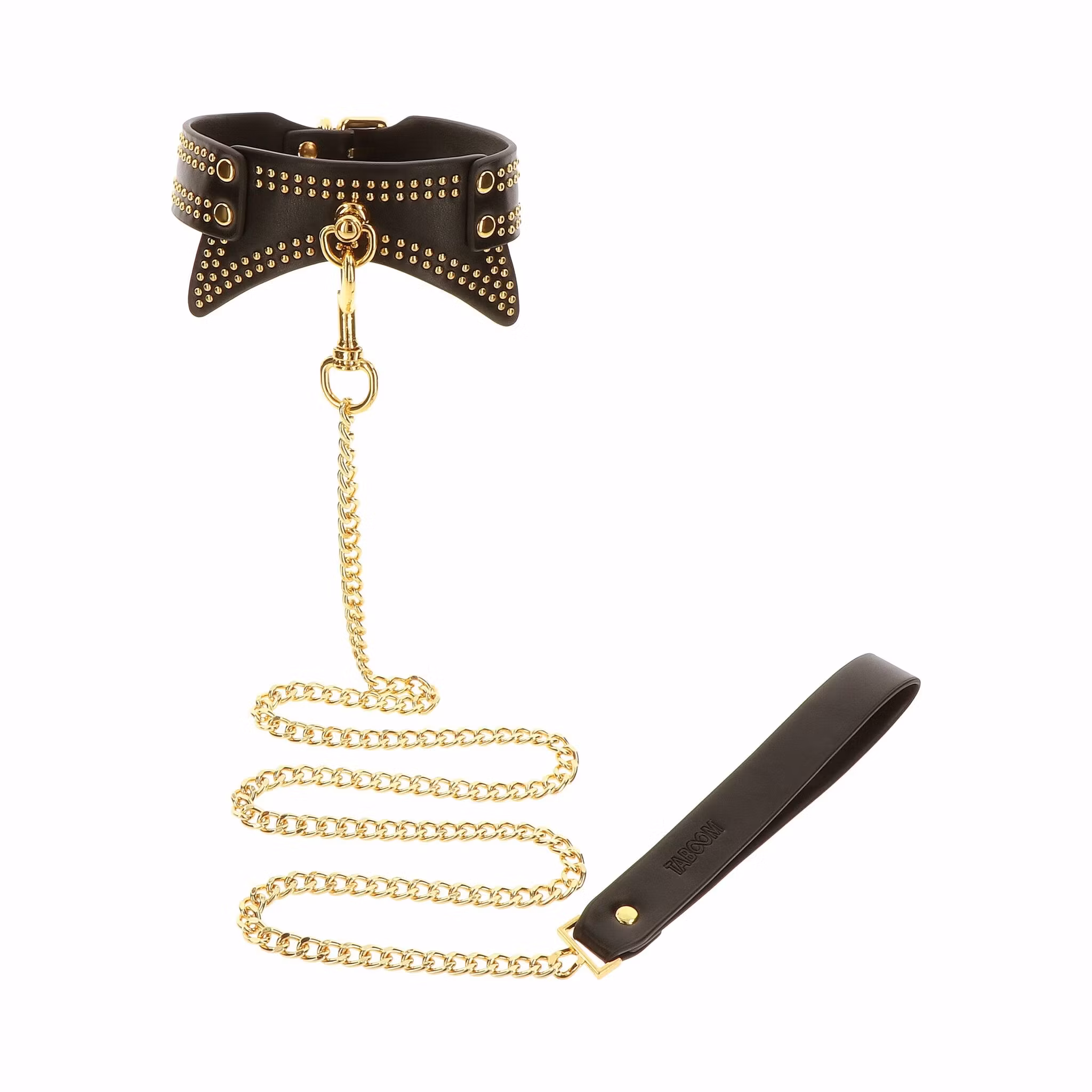 Taboom Vogue Studdes Collar And Leash