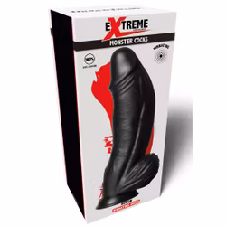 Vibrating Demon Monster Dildo