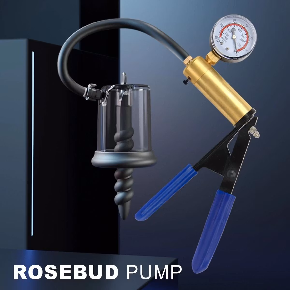 Rosebud Pump with Bras Pump Pistol
