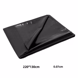 Bed Sheet Cover Thin Black