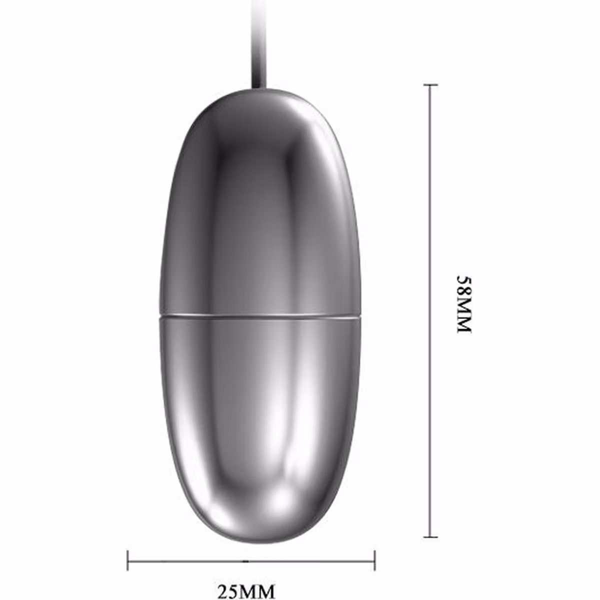 Vibra Egg (Röd, Rosa & Vit)