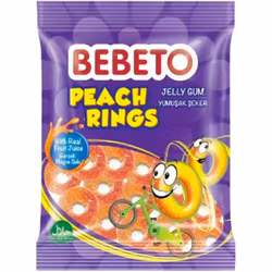 Peach Rings 80g