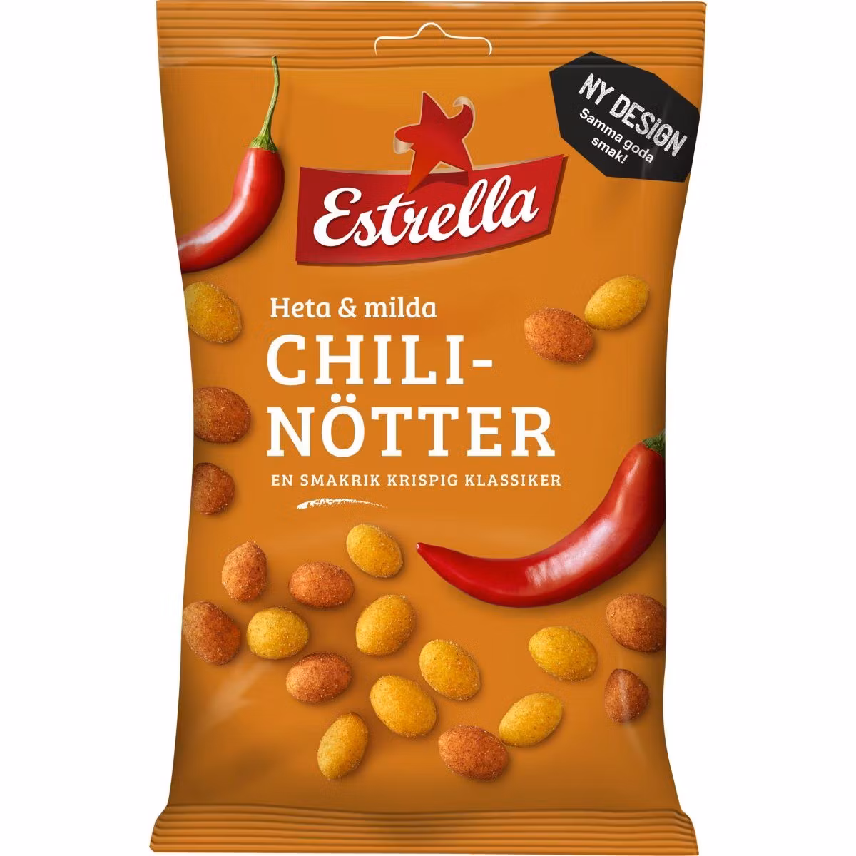 Chili Nötter Heta & Milda 150g