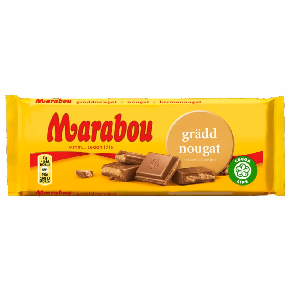 Marabou Gräddnougat 100g