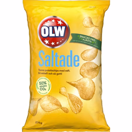 OLW Lättsaltade Chips 175g