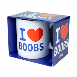 I Love Boobs Mugg