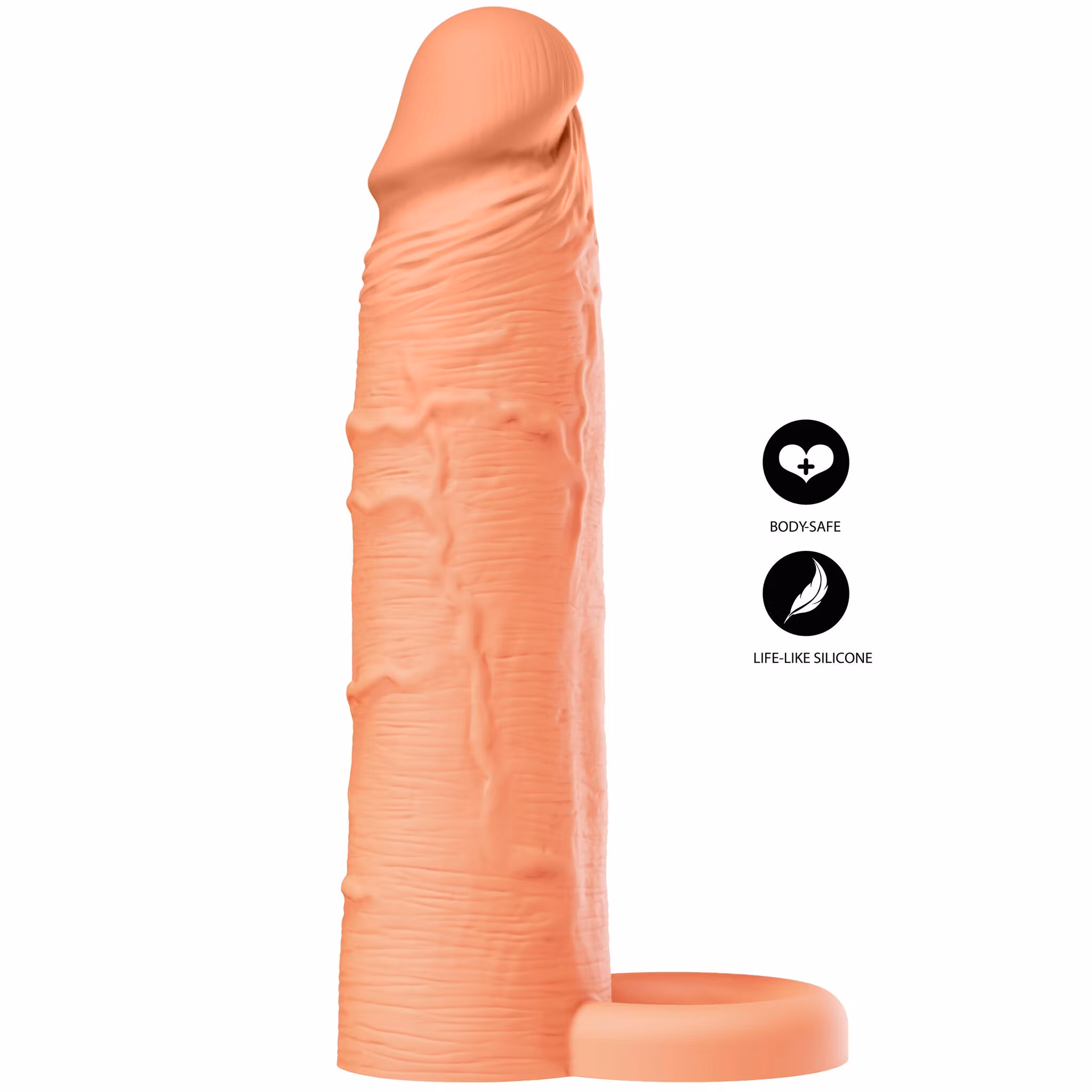 Penis Sleeve Liquid Silicone 18 cm