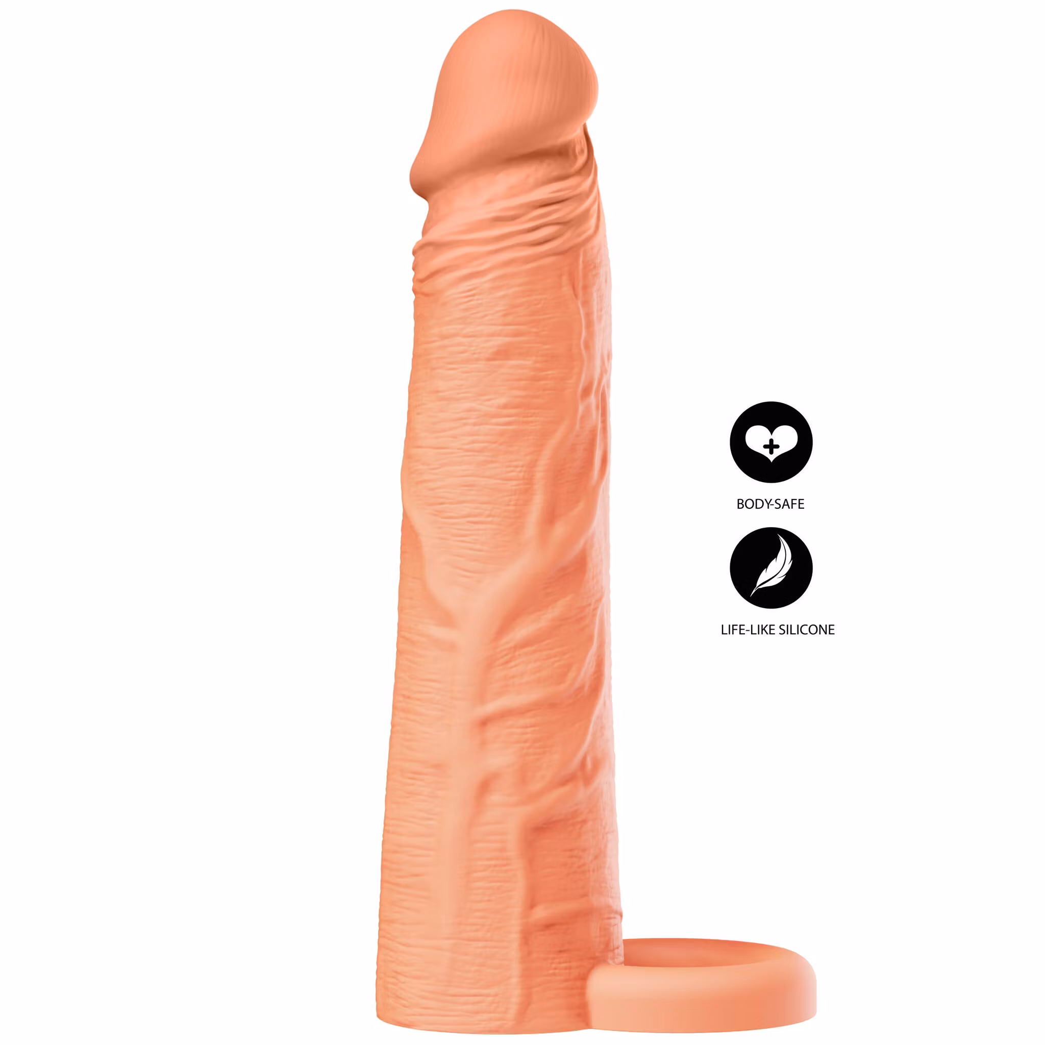 Penis Sleeve Liquid Silicone 20 cm