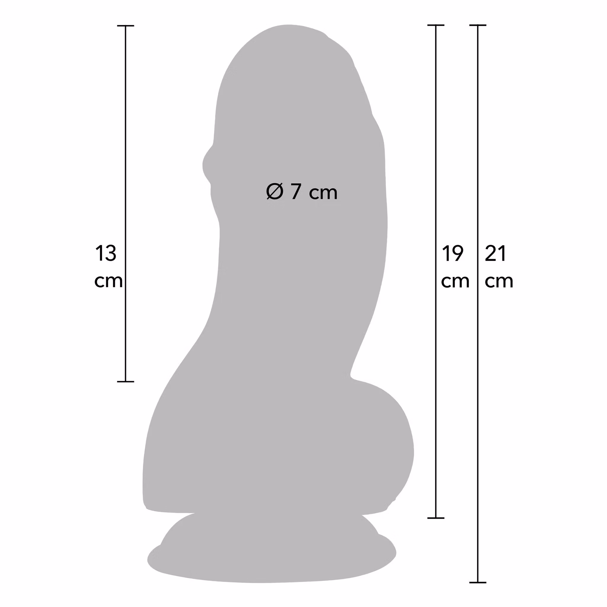 Fat Boys Dildo PVC 19 cm