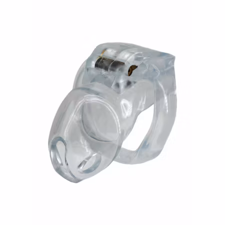 Clear Control Cock Cage Short