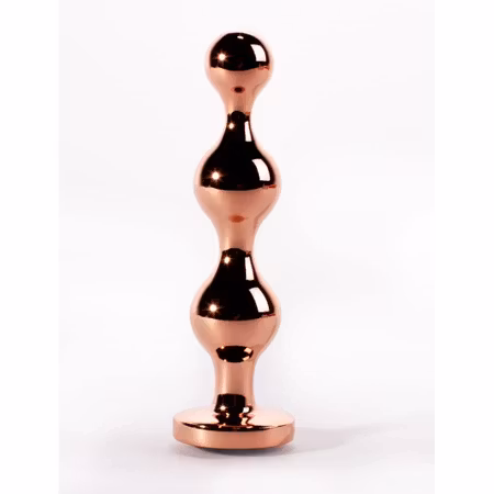 Metal Butt Plug with Gem