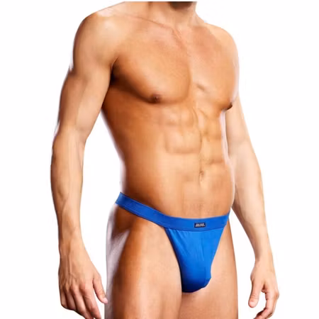 Blue Line - Microfiber Thong Blue