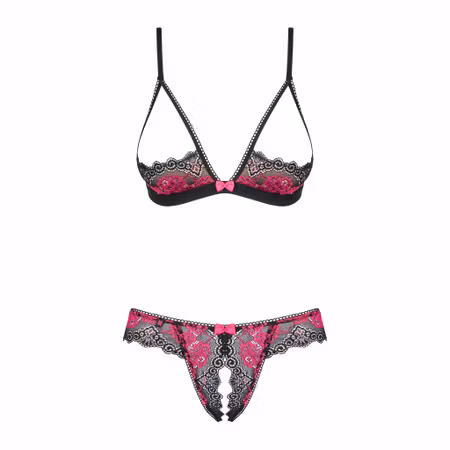 Tulia 2-pcs cupless set black