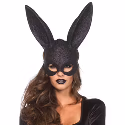 Glitter Masquerade Rabbit Mask