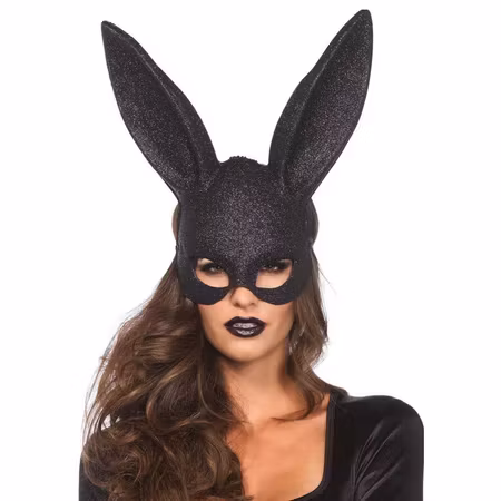 Glitter Masquerade Rabbit Mask