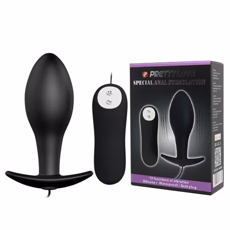 Pretty Love Anal Plug Vibrating