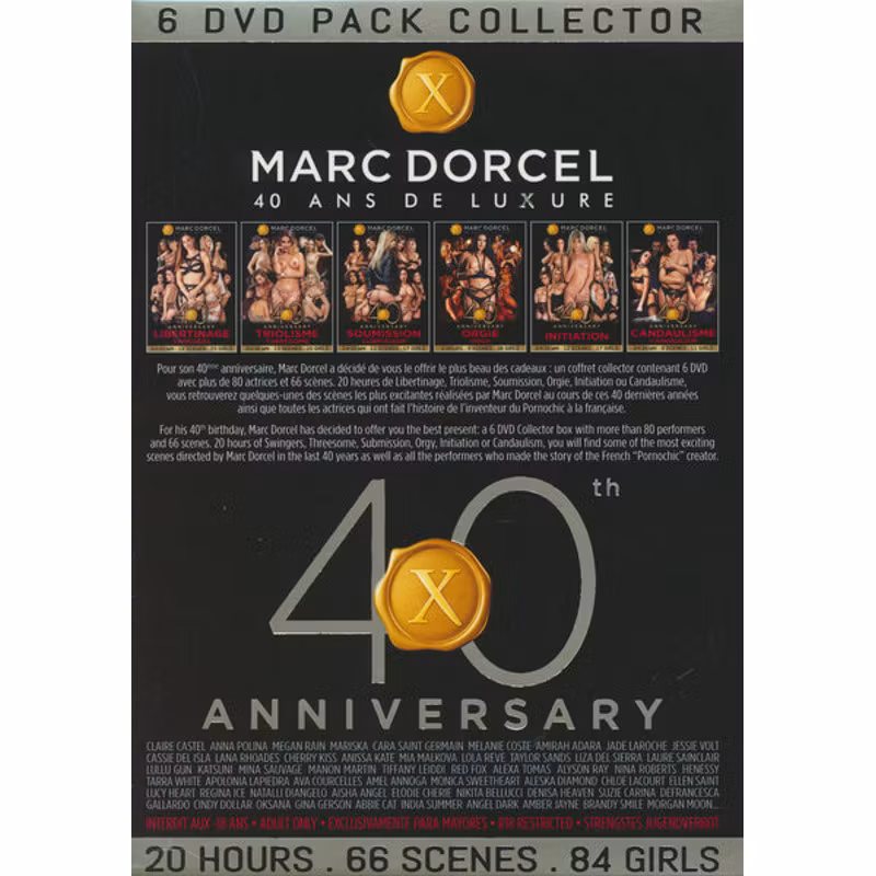 Marc Dorcel 40 Anniversary