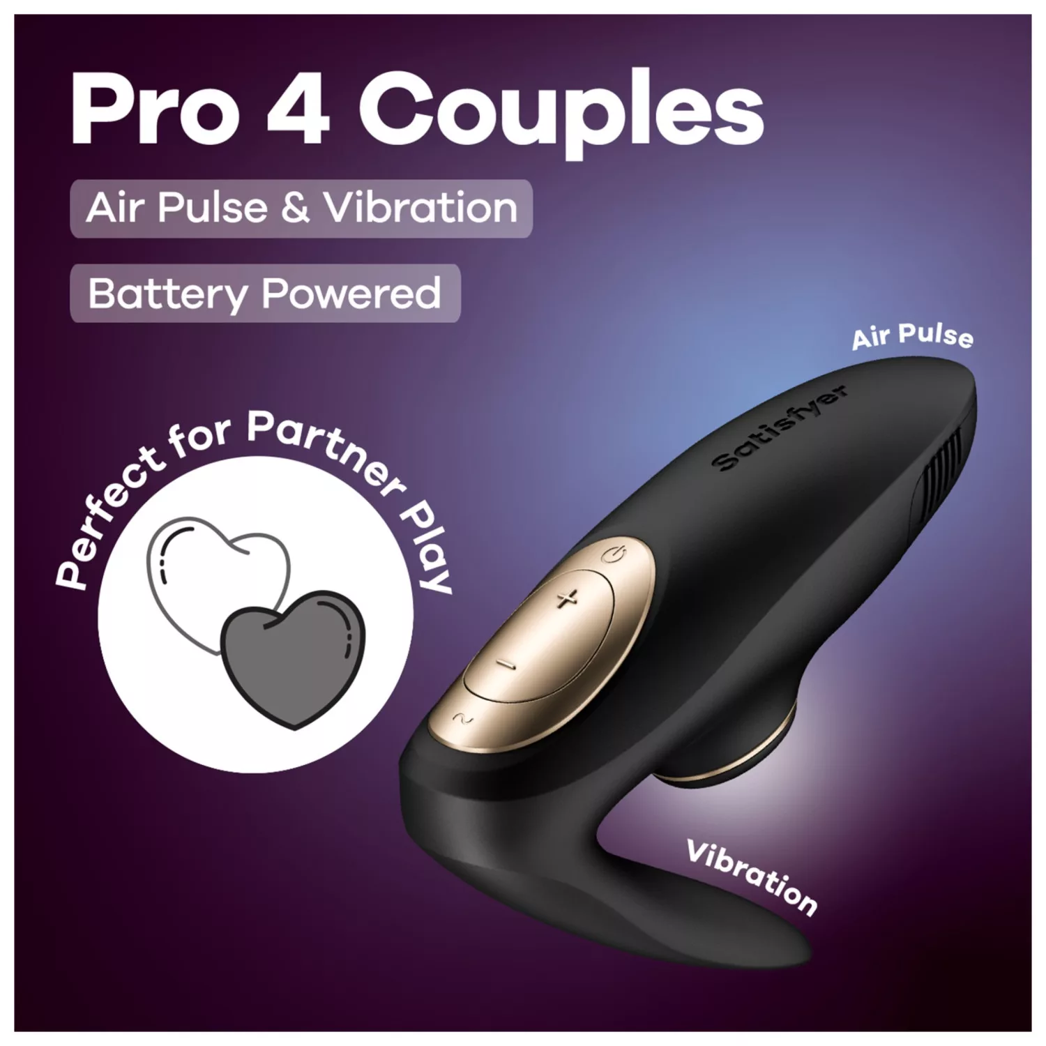 Satisfyer Pro 4 Couples Battery