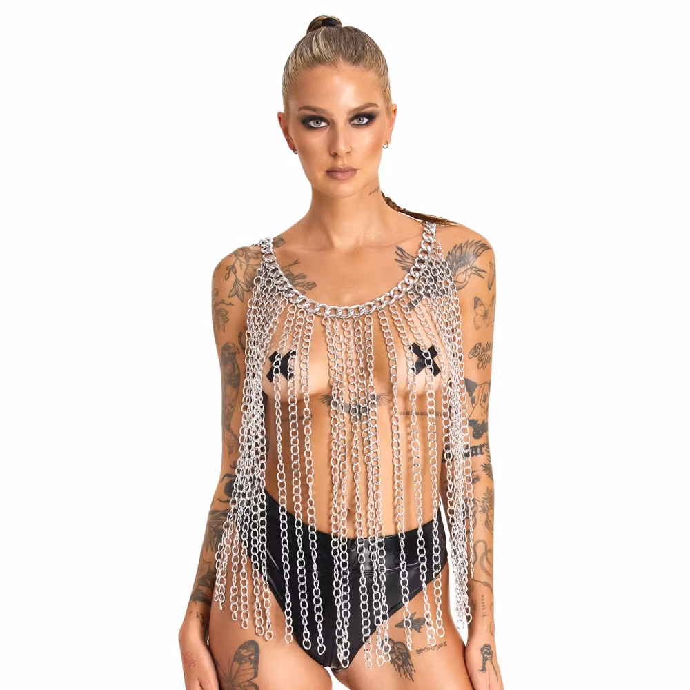 Bad Kitty Chainmail Collar