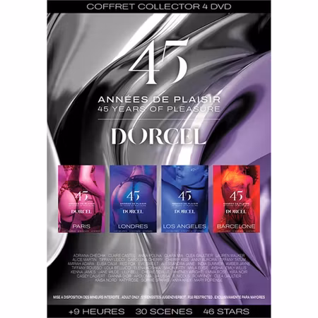 Marc Dorcel 45 Years Of Pleasure - 4 Disc Box