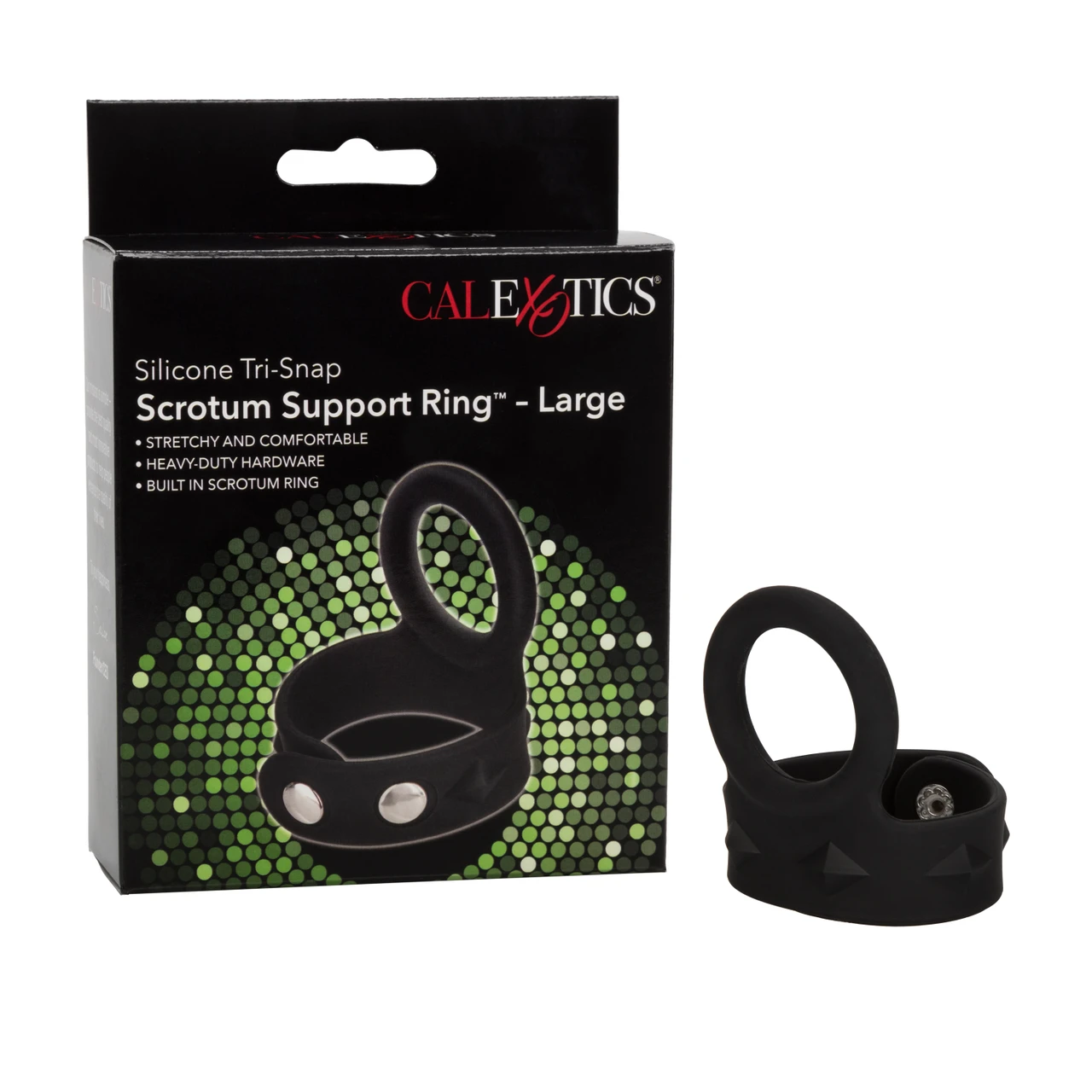 Silicone Tri-Snap Scrotum Support Ring