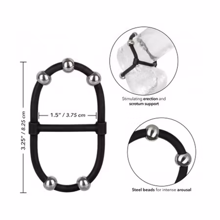 Beaded Dual Silicone Maximizer
