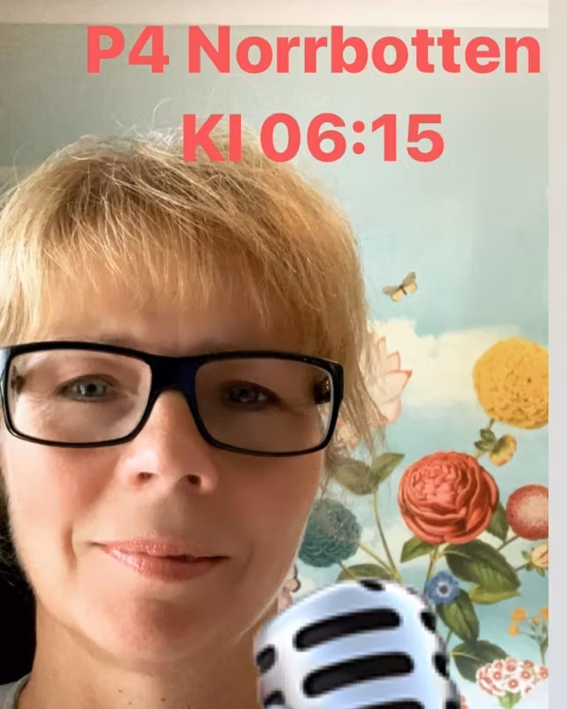 Intervju i P4 Norrbotten