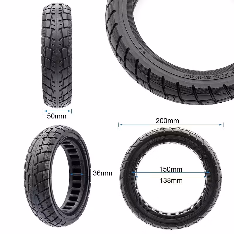 Solid Däck 8.5x2-6.1 /B34 Off-Road