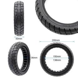 Solid Däck 8.5x2-6.1 /B34 Off-Road