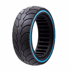 Däck Ultra light solid 8x2.5-6.1/B58 - Svart/Blå - DUALTRON Mini