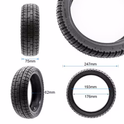Däck 10.5x2.75-7 -Tubeless