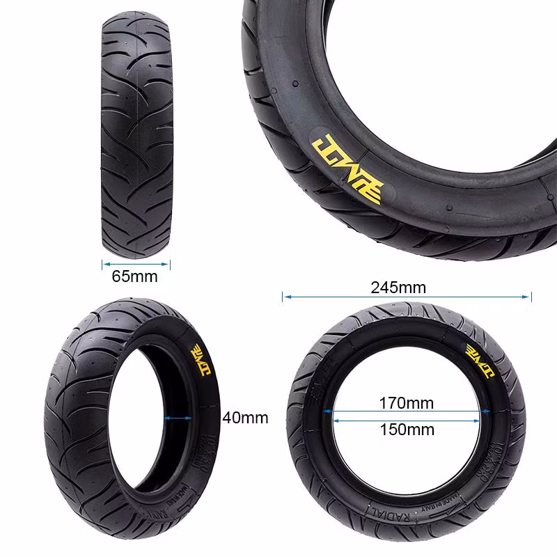 Däck Tubeless radial tire E-Fire 75/250-6 (10x3-6) [PMT]