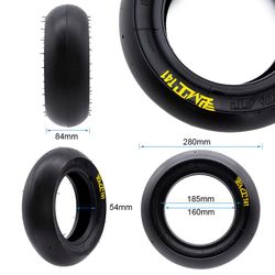 Däck Tubeless radial tire soft T41 Slick 80/50-6.5 [PMT]