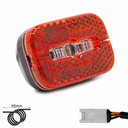 Niu KQi3 Pro baklampa