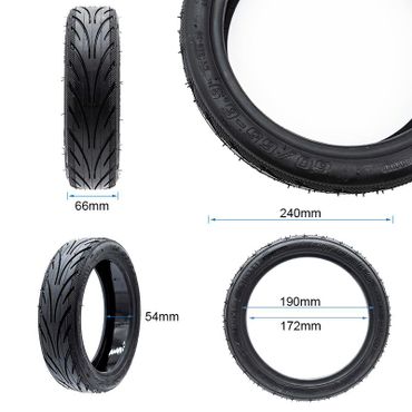 Däck 60/65-6.9 tubeless -Gel