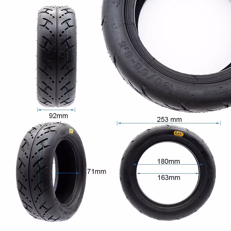 Däck 90/65-6.5 Tubeless Gel