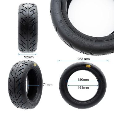 Däck 90/65-6.5 Tubeless Gel