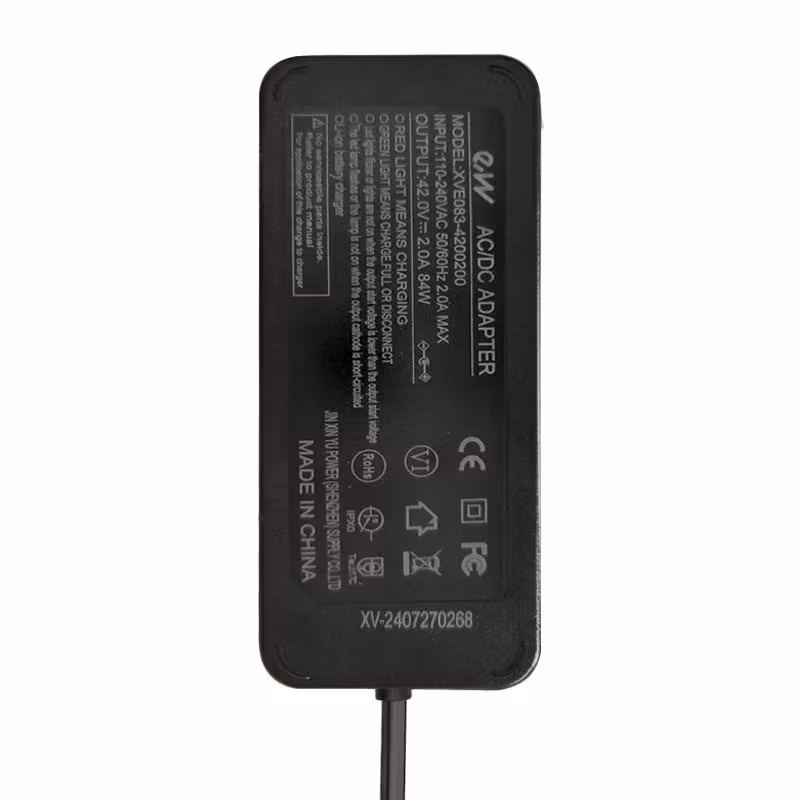 Laddare Premium 36V (42V 2A) 2.5 mm Kontakt