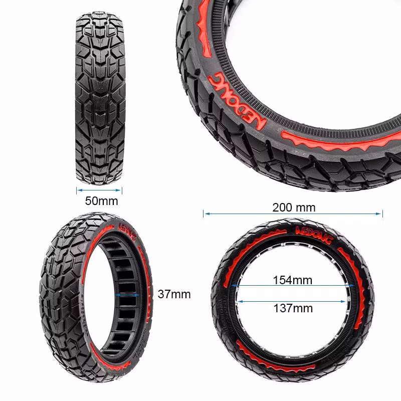 10x2.125 -6.5 Punkteringsfritt / Solid däck- 10 tums fälg