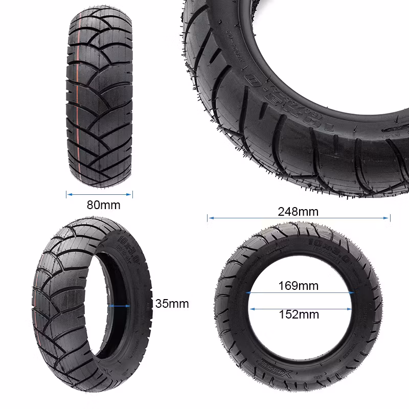 Däck 255x80 / 10x3.0 / 80/65-6.5 Tubeless