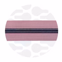 Glidelås # 5 i fargen Dusty Pink