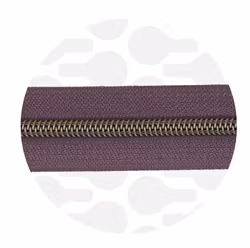 Glidelås #5 i fargen Smokey Aubergine