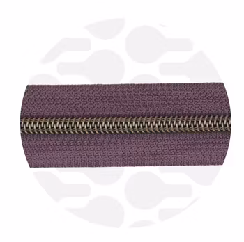 Glidelås #5 i fargen Smokey Aubergine